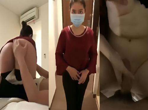 Western guy checks Vietnamese massage girl... Western guy checks Vietnamese massage girl...